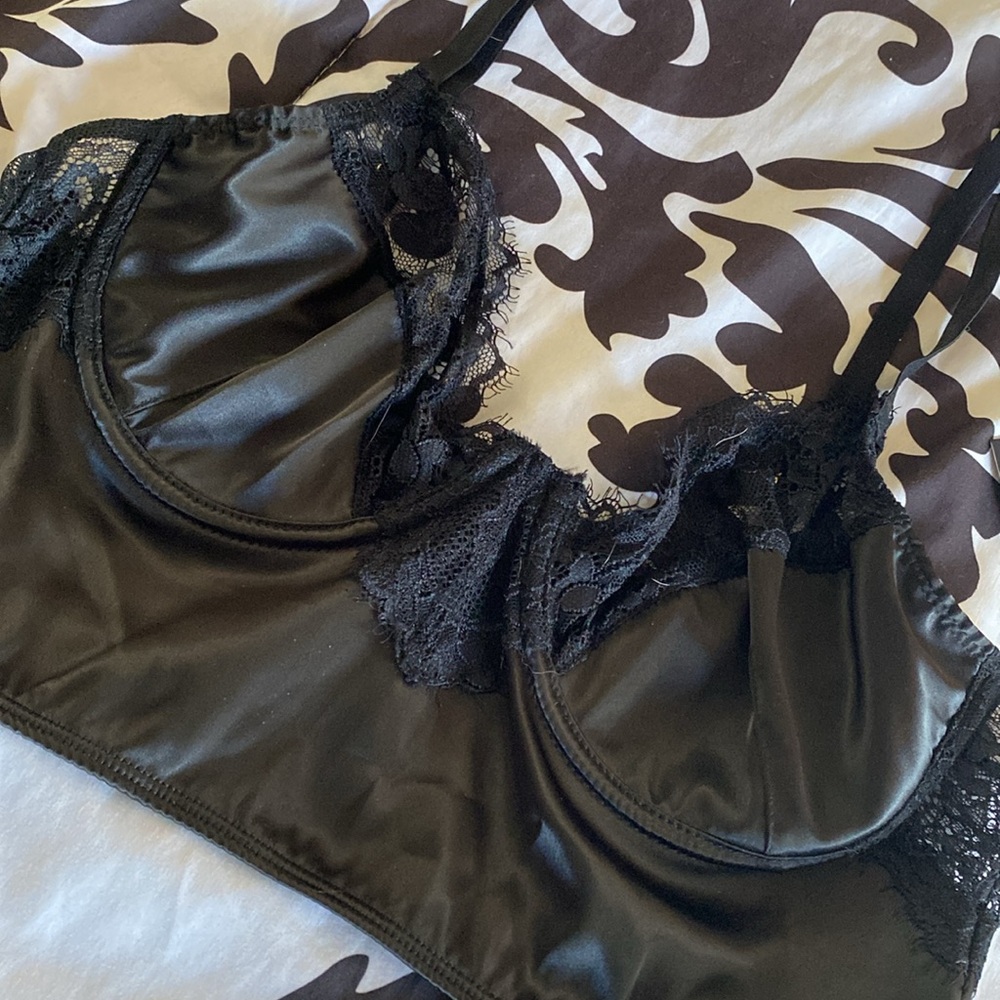 Black lace top
